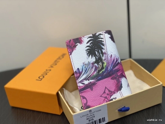 WIS VUITTON LOUIS Pocket Organizer-7.5*11.1*1 cm 0815